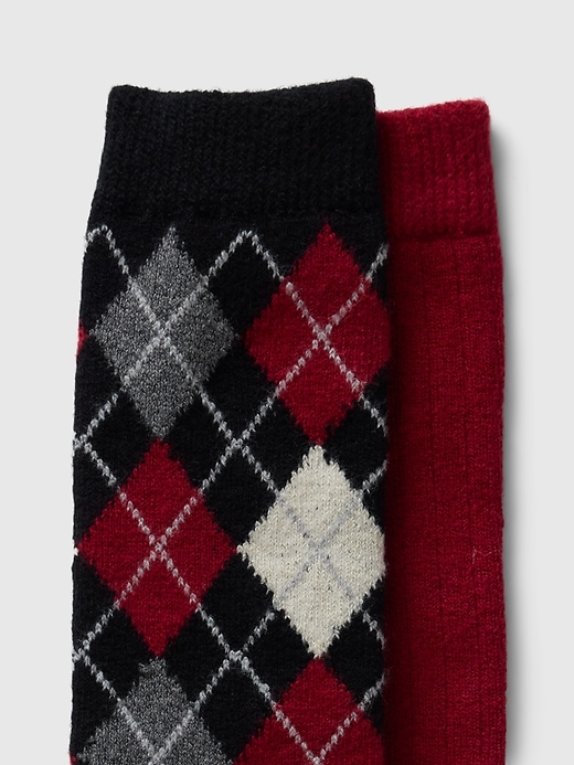 View large product image 2 of 3. CashSoft Dress Socks (2-Pack)