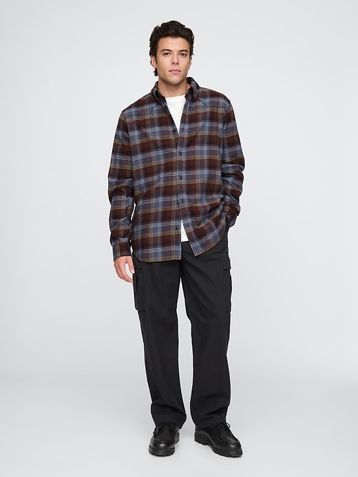 Image number 3 showing, Organic Cotton Flannel Western Shirt