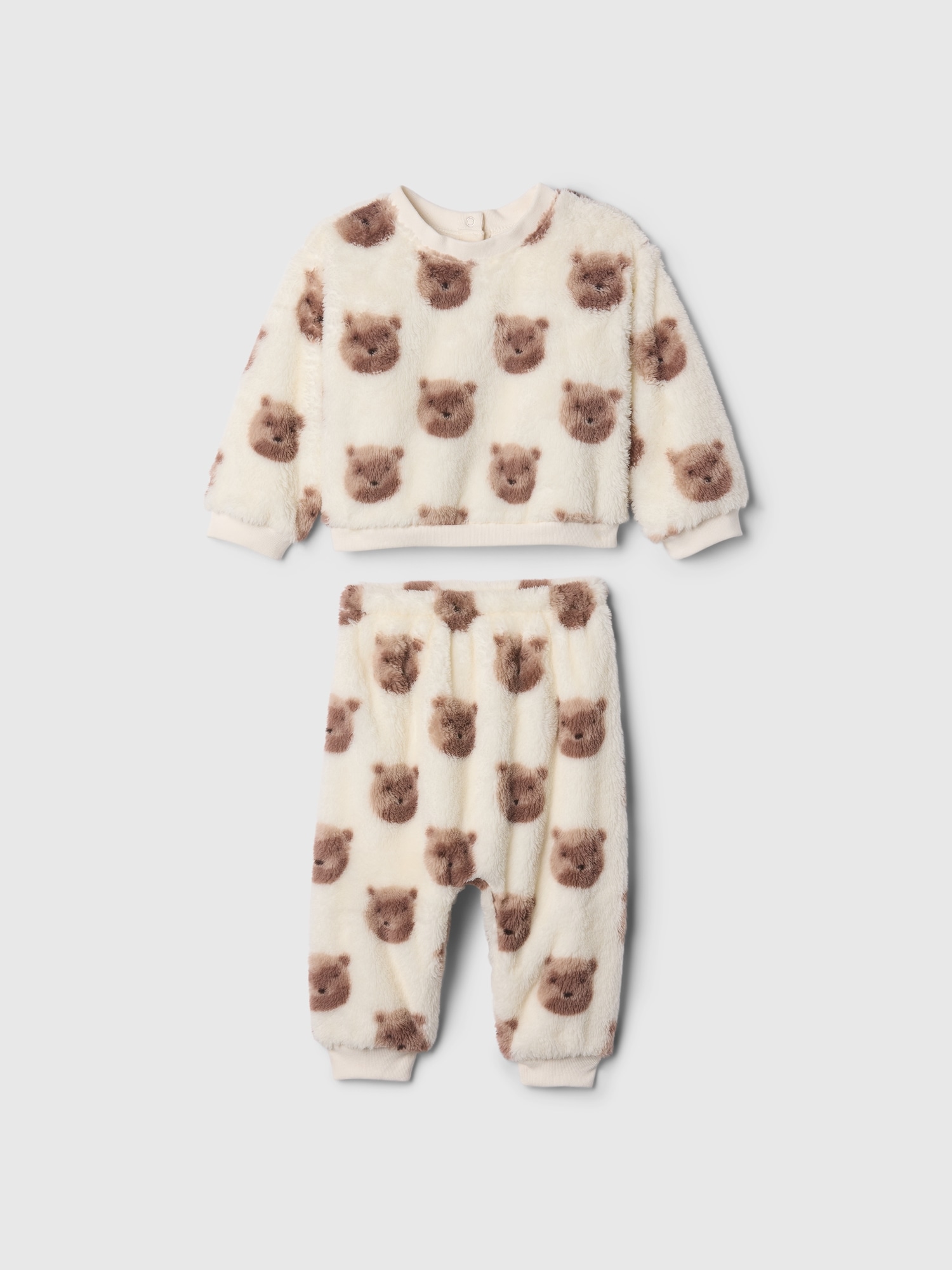 Baby Sherpa Brannan Bear Outfit Set