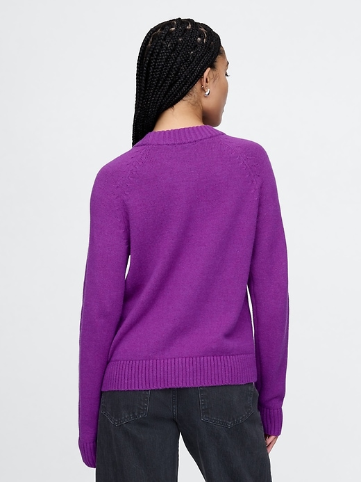 Image number 2 showing, CashSoft Crewneck Sweater