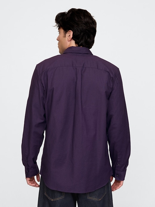 L'image numéro 2 présente Chemise oxford, coupe standard