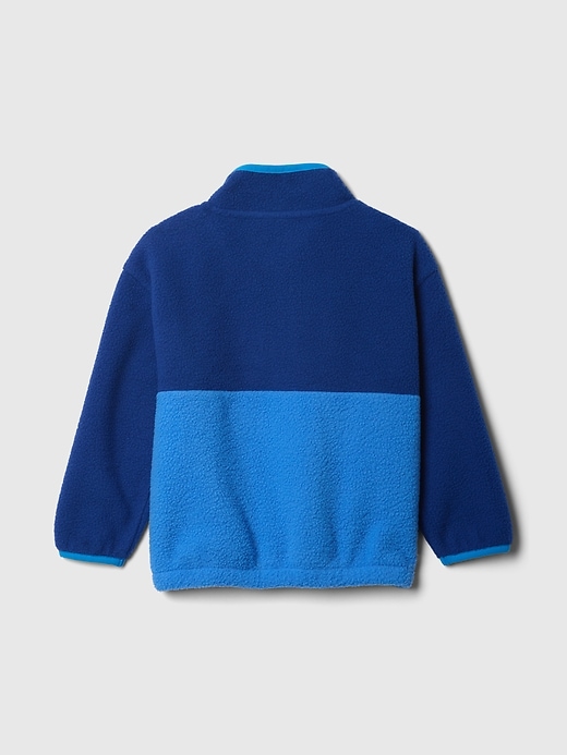 Image number 2 showing, babyGap Sherpa Half-Zip Pullover