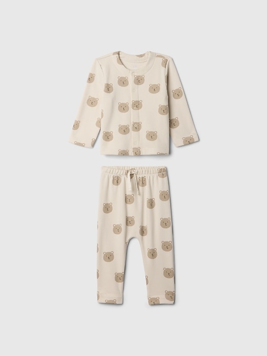 Image number 1 showing, Baby French Terry Outfit Set