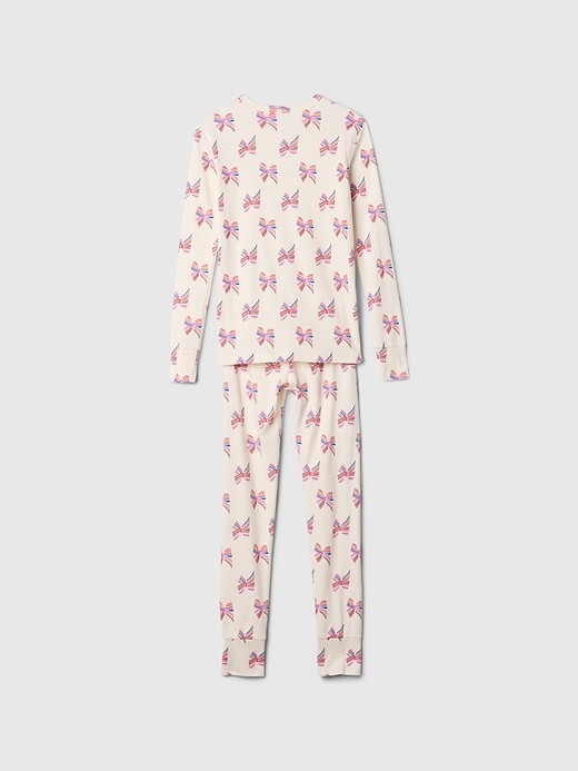 Image number 2 showing, Kids Organic Brushed Cotton PJ Set