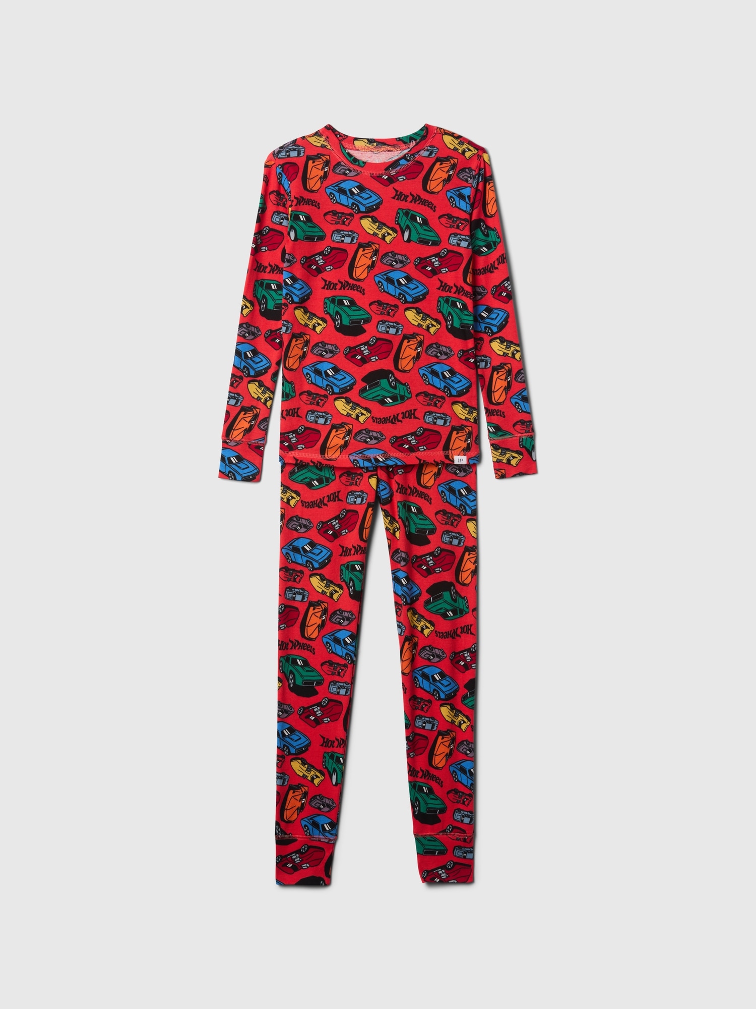 Pyjama Hot Wheels en coton biologique brossé pour Enfant