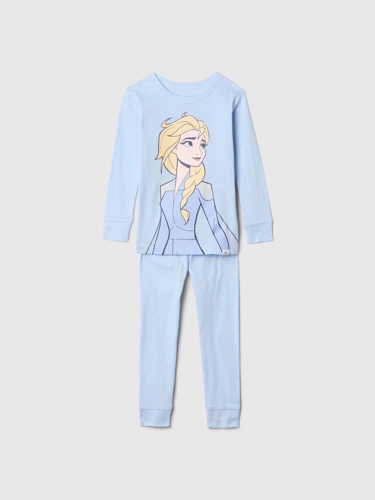 Pyjama en coton biologique brossé à motif de princesse Gap x Disney pour Bébé