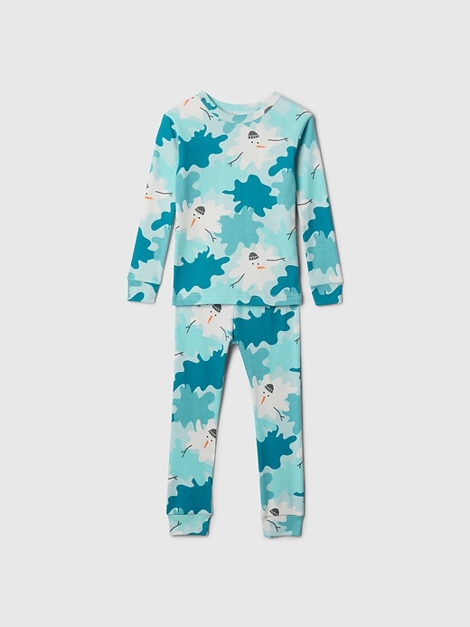 Image number 1 showing, Baby &amp; Toddler Organic Brushed Cotton PJ Set