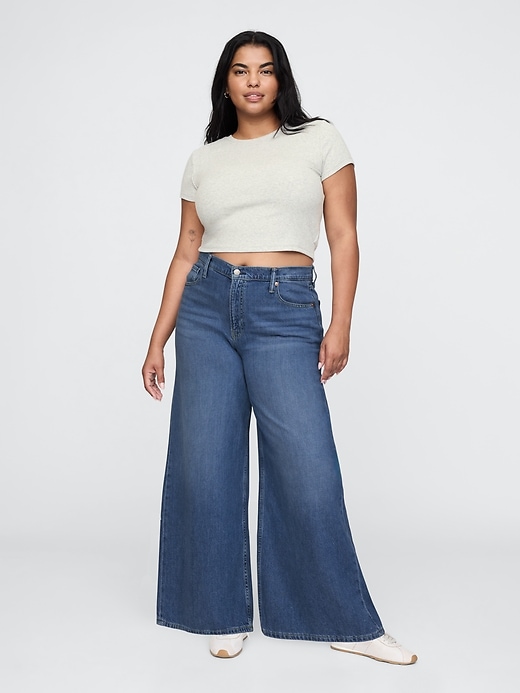 Image number 5 showing, Mid Rise UltraSoft Baggy Jeans