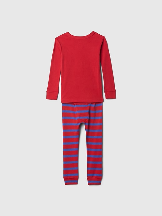 Image number 2 showing, Baby &amp; Toddler Marvel Organic Brushed Cotton PJ Set