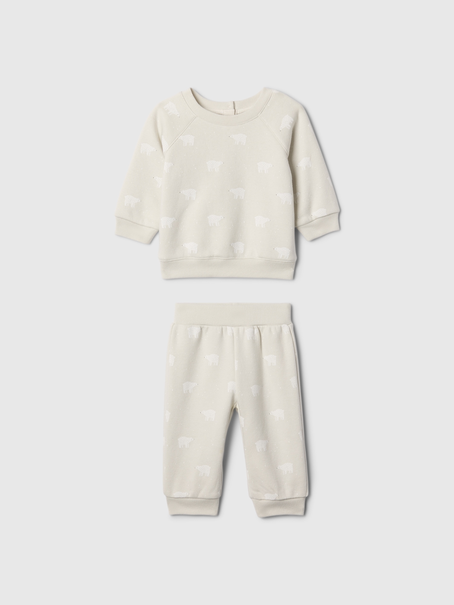 Ensemble en coton ouaté Vintage doux pour Bébé