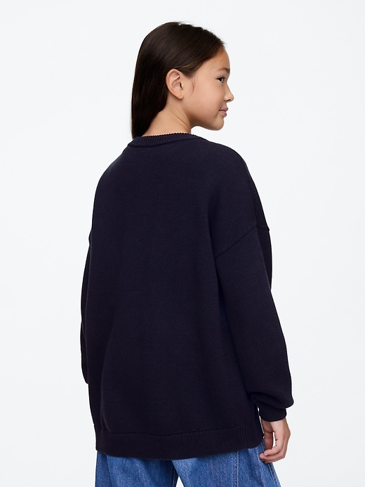 Image number 2 showing, Kids Oversized Tunic Sweater