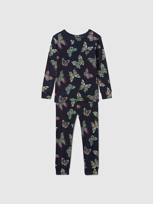 L'image numéro 1 présente Pyjama en coton biologique brossé pour Bébé et Tout-petit