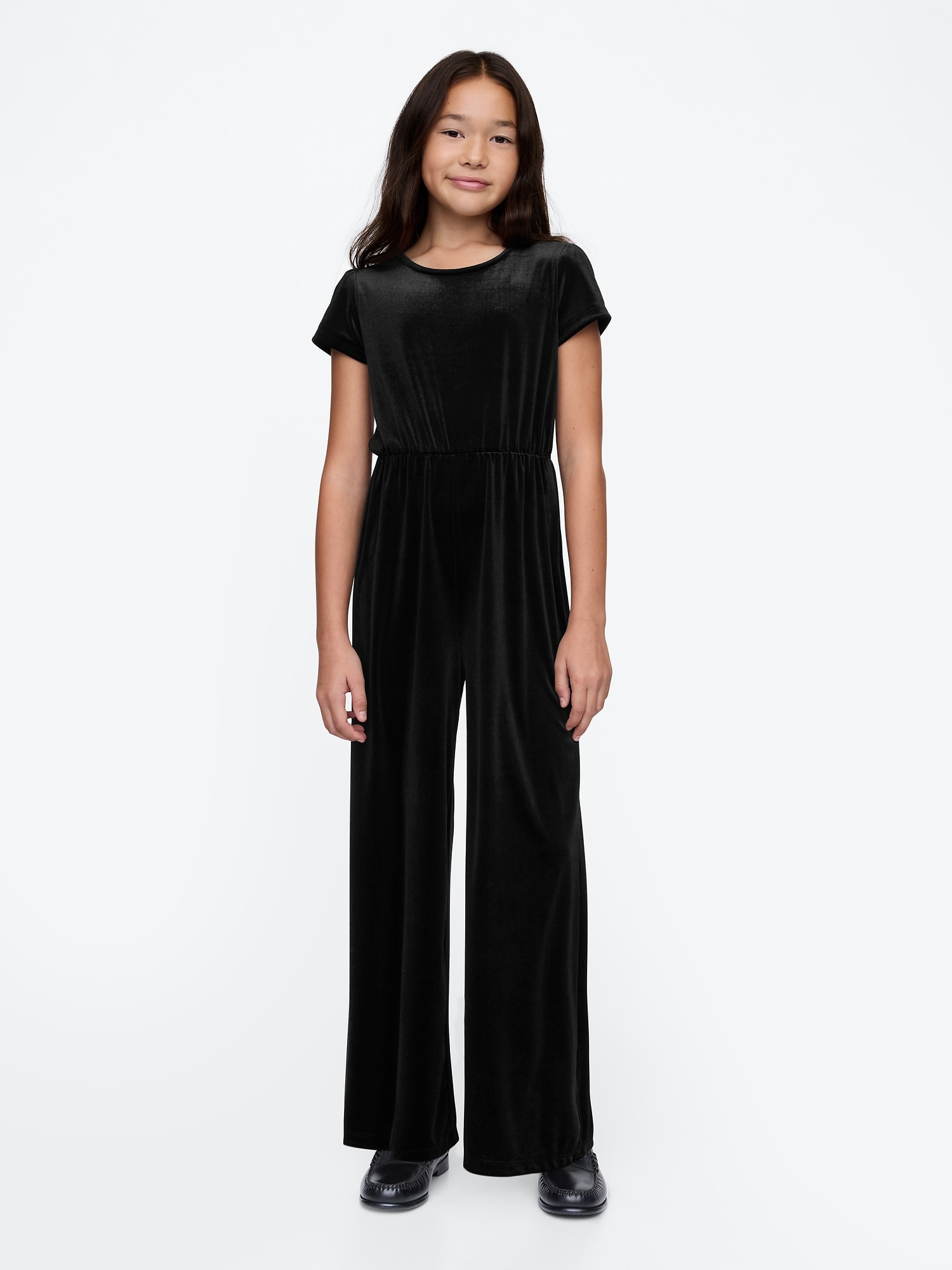 Kids Velour Jumpsuit Gap