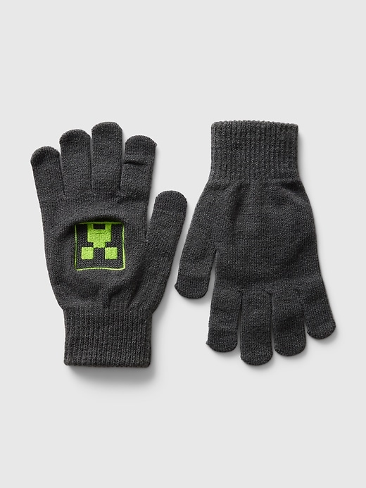 View large product image 1 of 1. Kids Minecraft Gloves