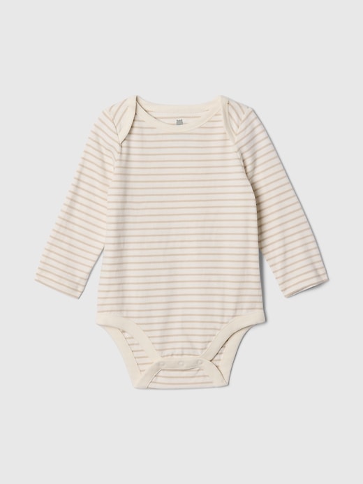 Image number 1 showing, Baby First Favorites Organic Cotton Bear Bodysuit