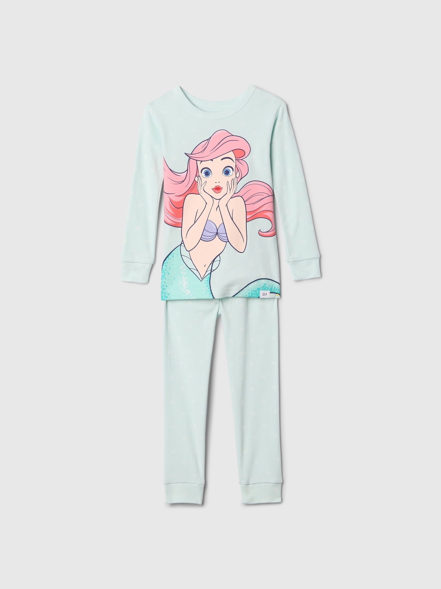 Pyjama en coton biologique brossé à motif de princesse Gap x Disney pour Bébé