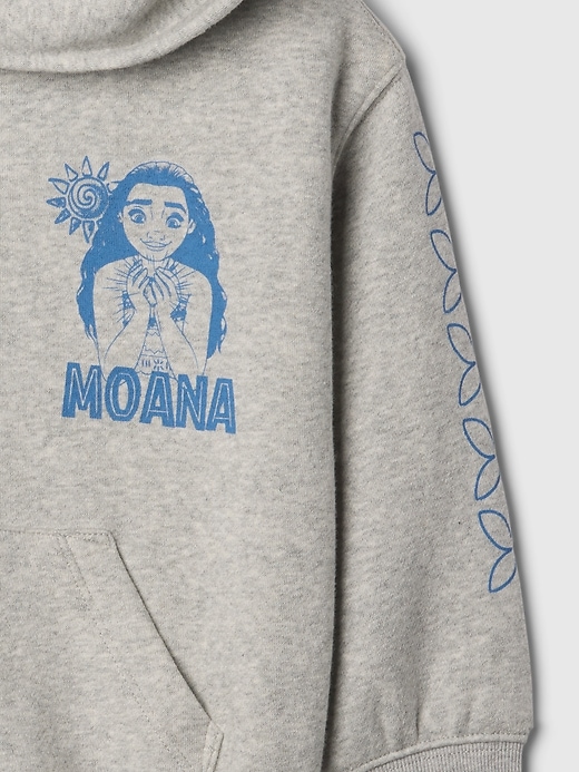 Image number 3 showing, Gap × Disney Baby Vintage Soft Moana Hoodie