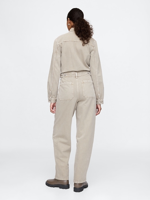 Image number 2 showing, Denim Utility Jumpsuit