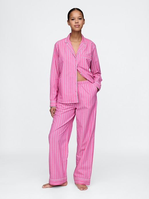 Image number 1 showing, Poplin PJ Pants