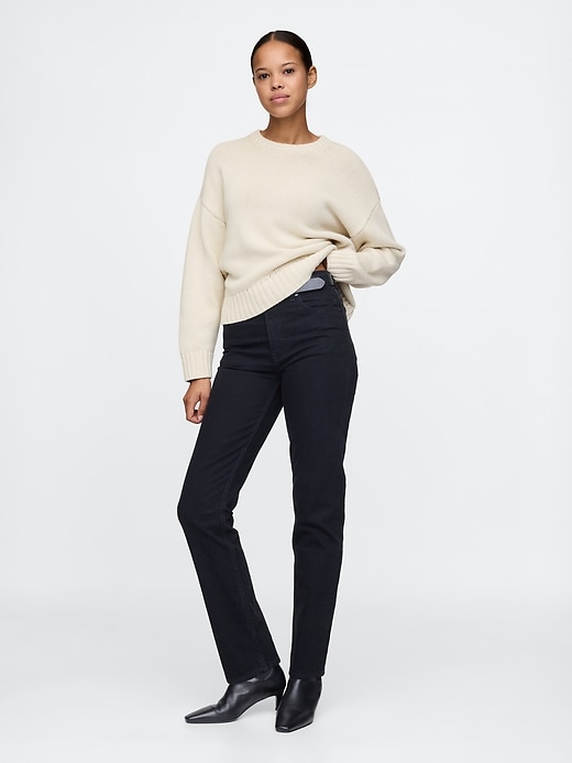 Image number 3 showing, Relaxed Crewneck Sweater