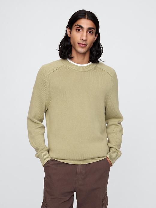 Image number 1 showing, Raglan Crewneck Sweater