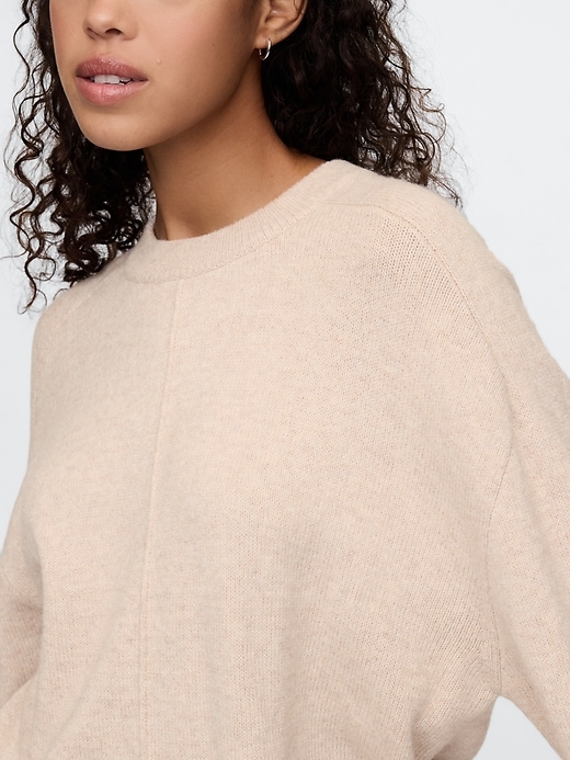 Image number 4 showing, CashSoft Slouchy Seam Sweater