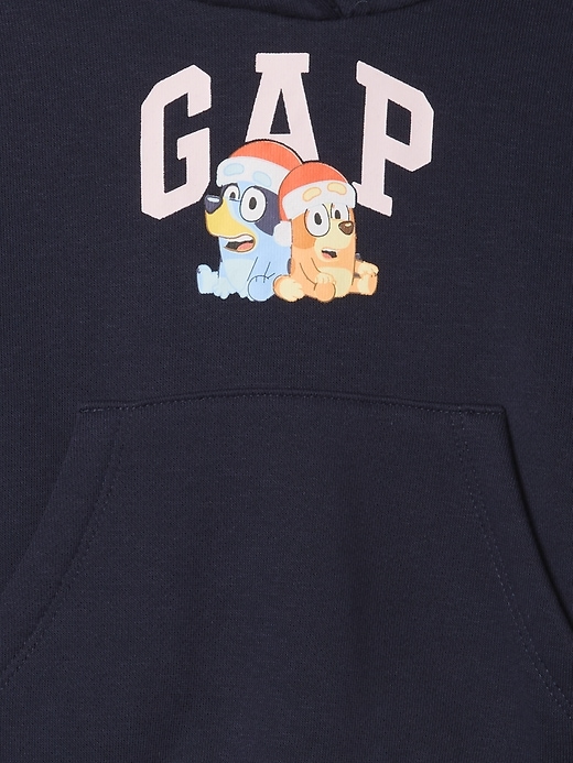 Image number 3 showing, babyGap Vintage Soft Bluey Logo Hoodie