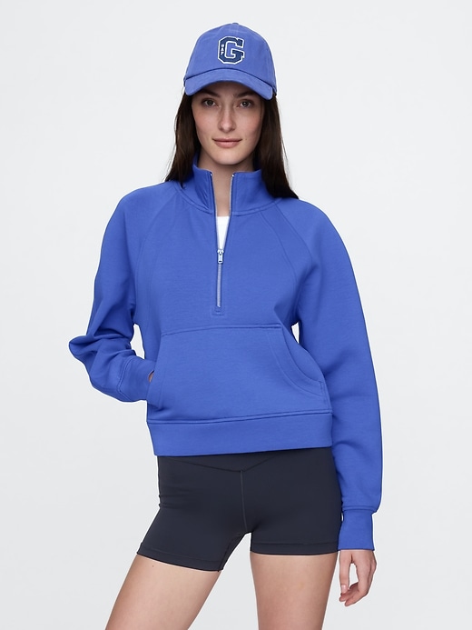 View large product image 1 of 10. GapFit Scuba Half-Zip Pullover