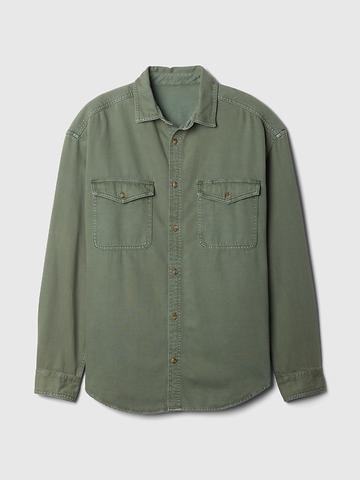 Image number 5 showing, UltraSoft Denim Big Shirt