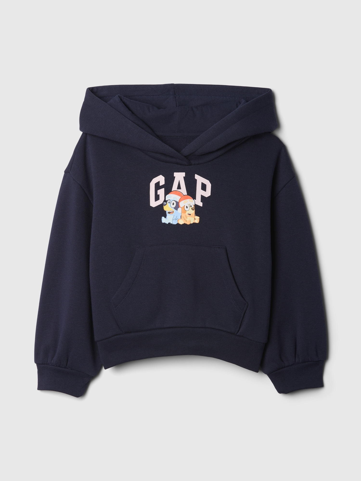 babyGap Vintage Soft Bluey Logo Hoodie