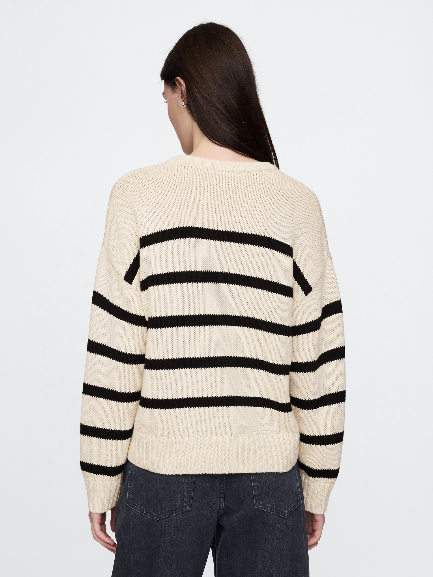 Relaxed Crewneck Sweater