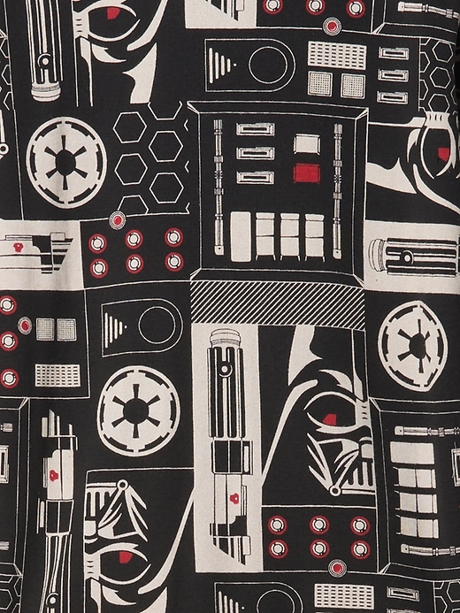 L'image numéro 3 présente Pyjama en coton biologique brossé à motif de Star Wars pour Enfant