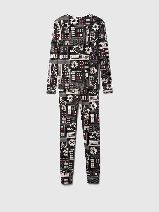 L'image numéro 2 présente Pyjama en coton biologique brossé à motif de Star Wars pour Enfant