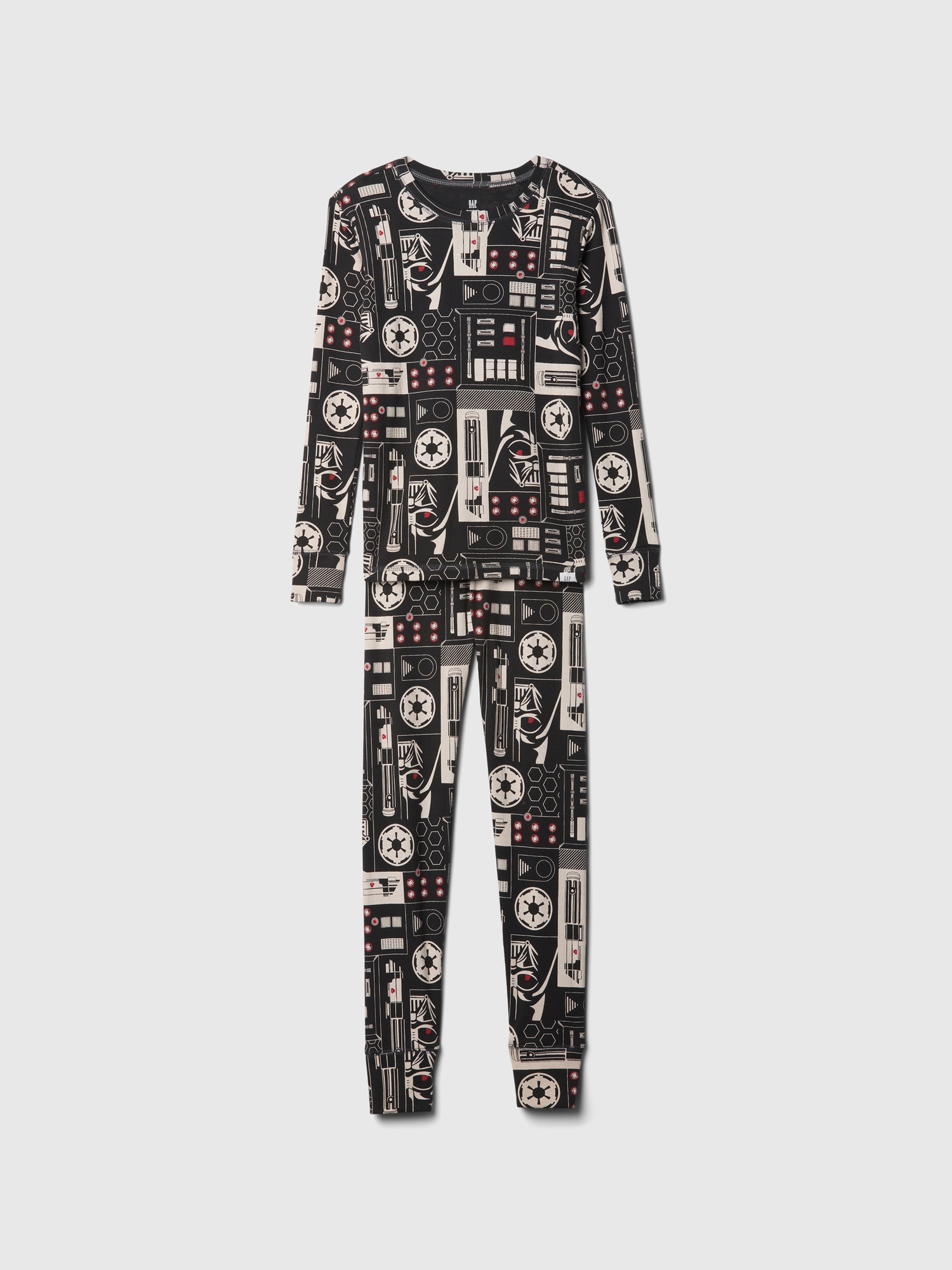 Pyjama en coton biologique brossé à motif de Star Wars pour Enfant