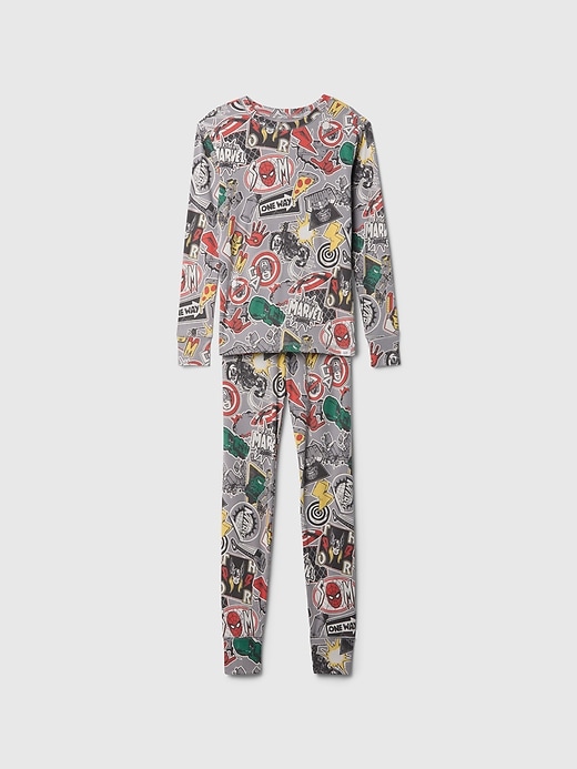 Image number 1 showing, Kids Marvel Organic Brushed Cotton Spider-Man PJ Set