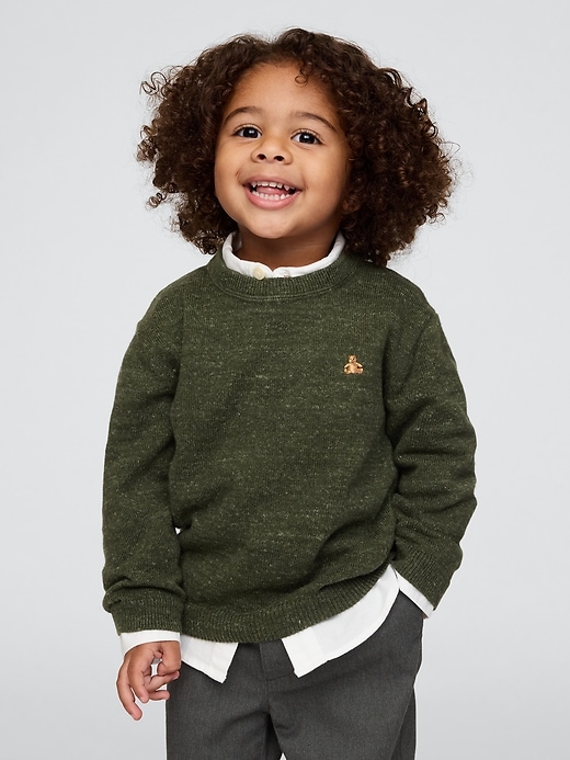 Image number 1 showing, babyGap Relaxed Crewneck Sweater