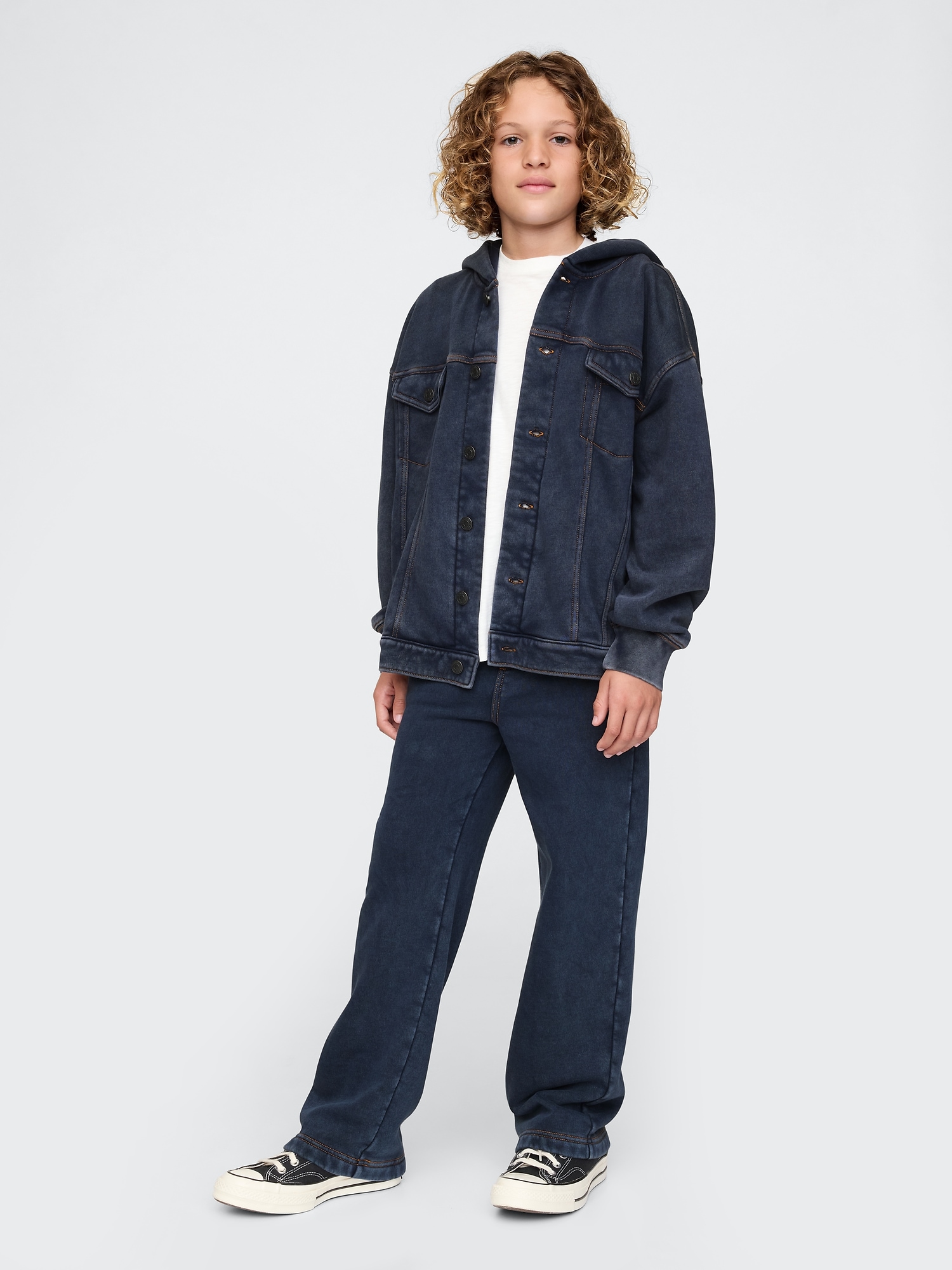 Jean en denim ultra-confo Vintage doux pour Enfant