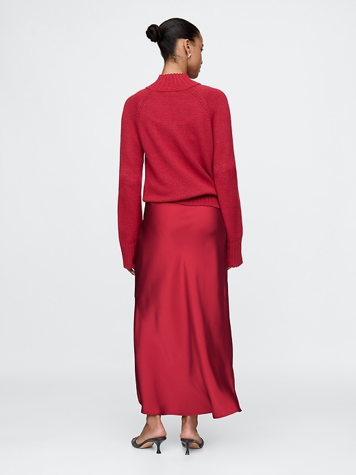 Image number 2 showing, Satin Maxi Skirt