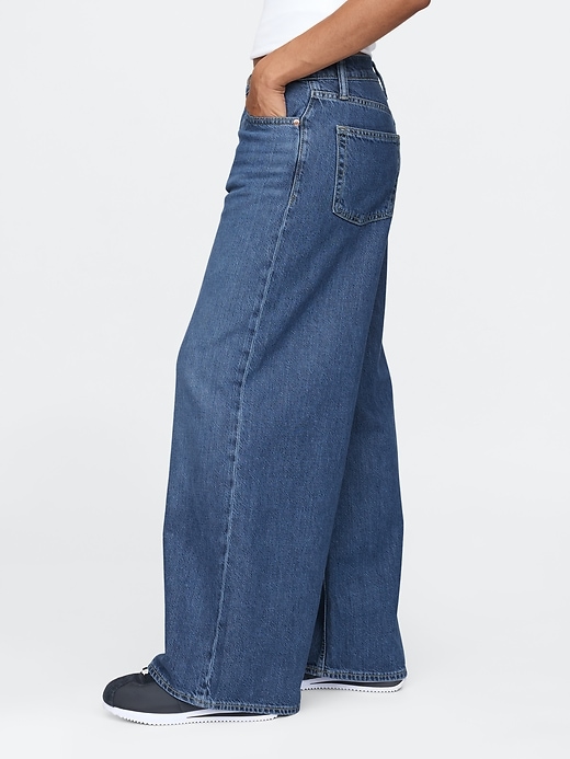 Image number 3 showing, Mid Rise UltraSoft Baggy Jeans