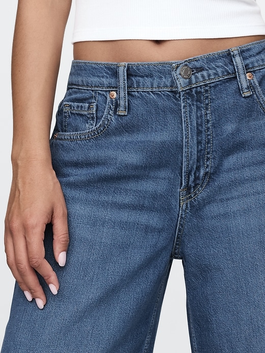 Image number 8 showing, Mid Rise UltraSoft Baggy Jeans