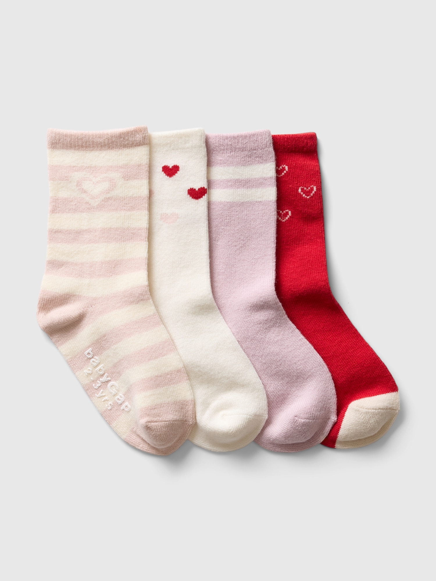 Baby & Toddler Crew Socks (4-Pack)