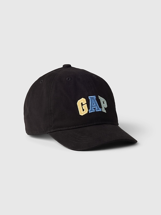 L'image numéro 1 présente Casquette de baseball à logo Gap en coton biologique pour Enfant