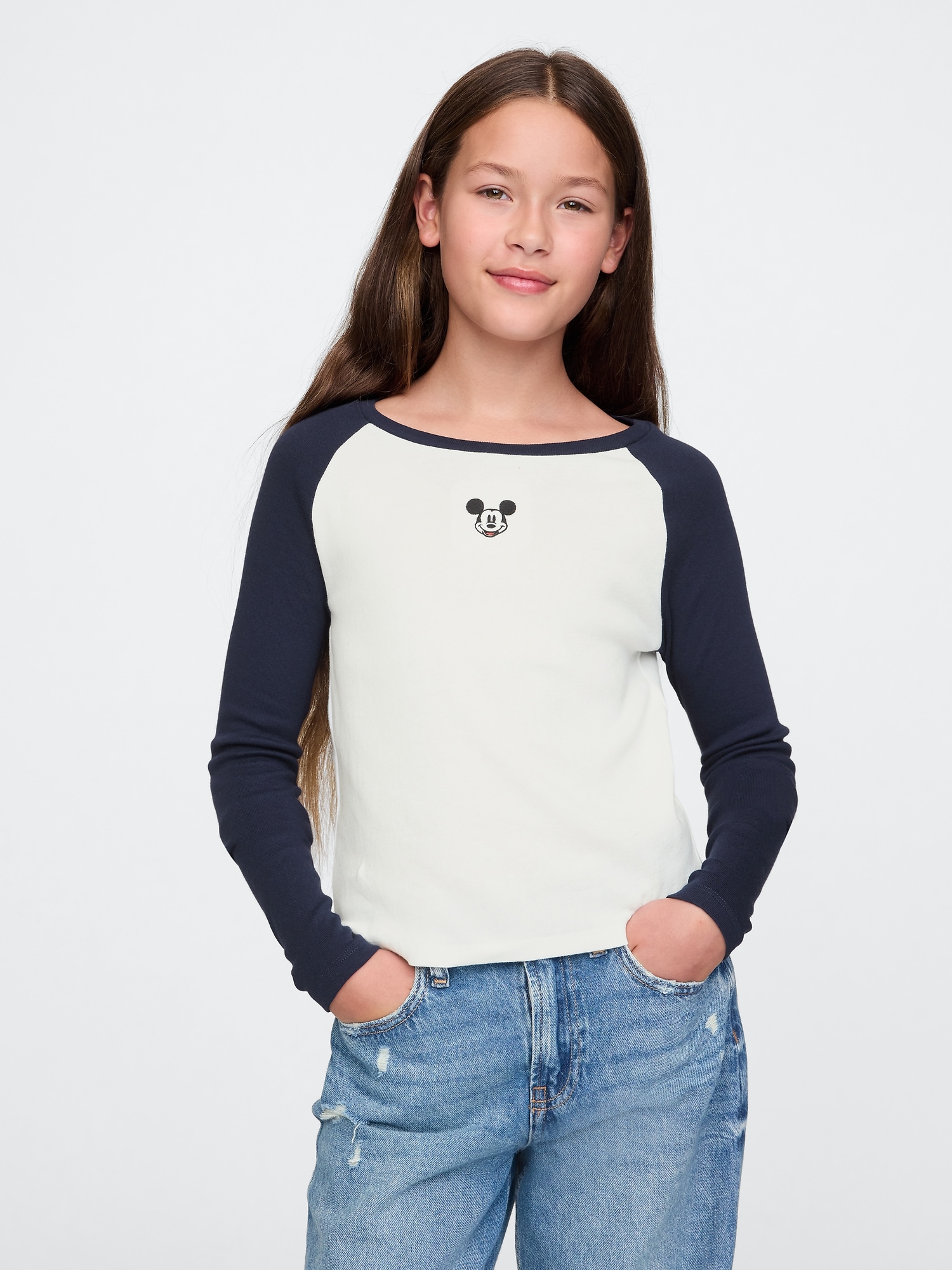 Gap × Disney Kids Raglan Character T-Shirt