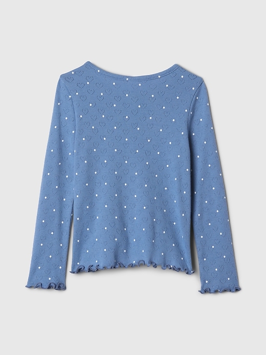 Image number 2 showing, babyGap Pointelle Henley Shirt