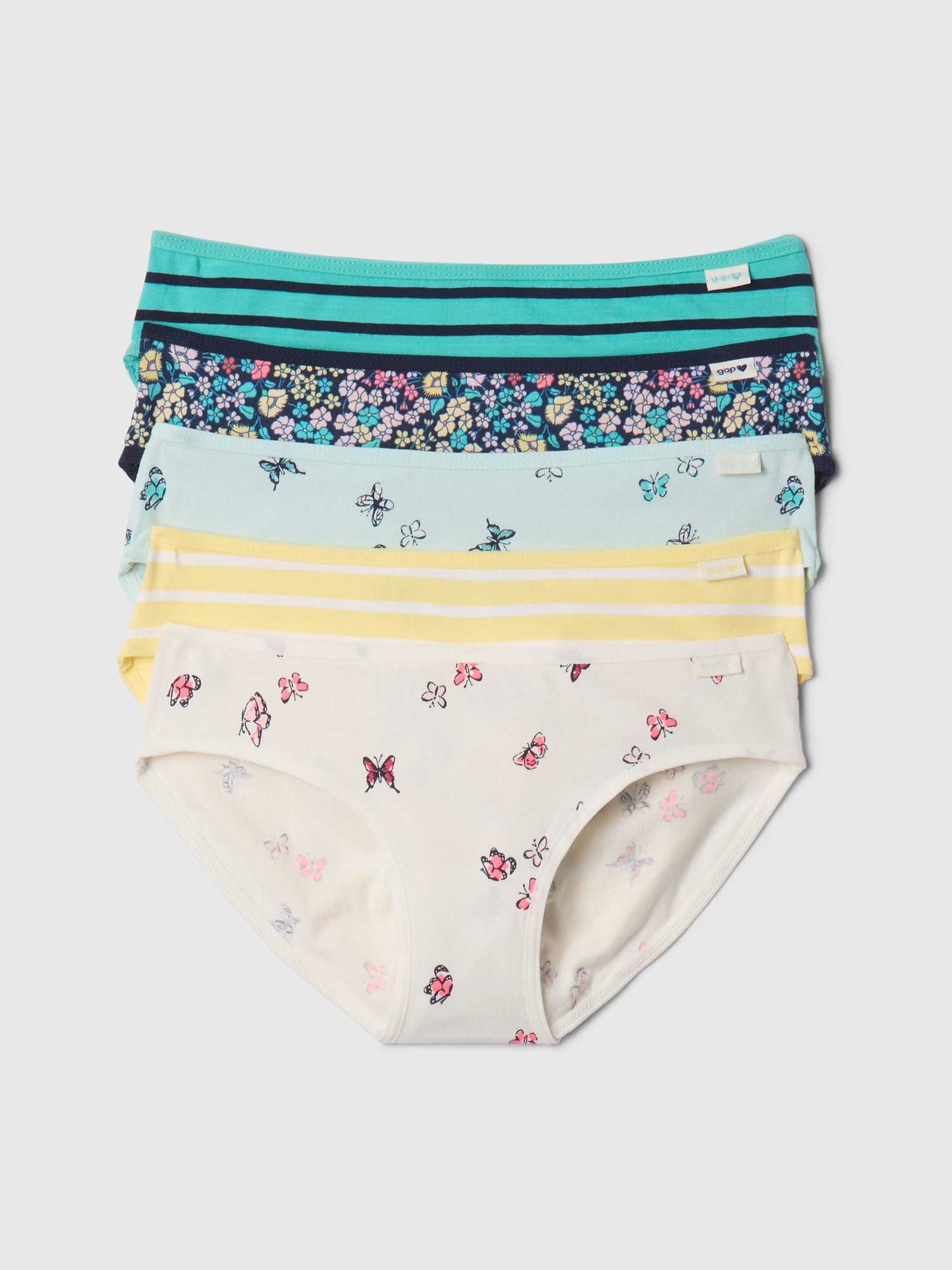 6yo little girl bikini Kids Bikini Briefs (5-Pack) | Gap