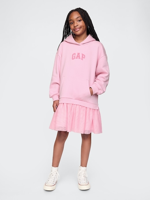 Image number 1 showing, Kids Wicked Vintage Soft Sweatshirt Dress