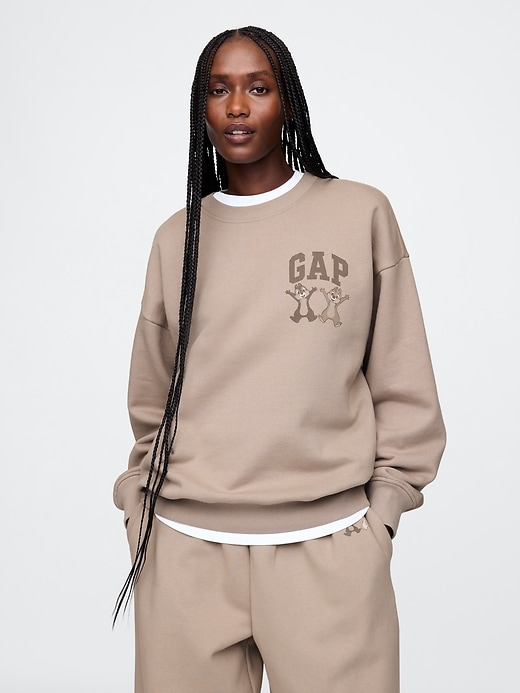 Image number 1 showing, Gap × Disney Oversized Logo Sweatshirt