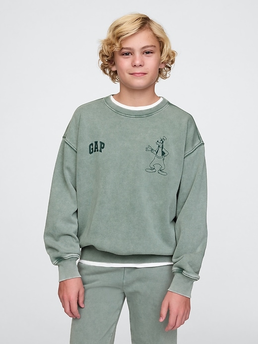 Image number 1 showing, Gap × Disney Kids Vintage Soft Logo Sweatshirt