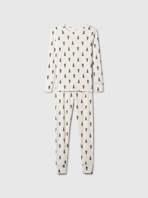 Image number 5 showing, Kids Organic Brushed Cotton PJ Set