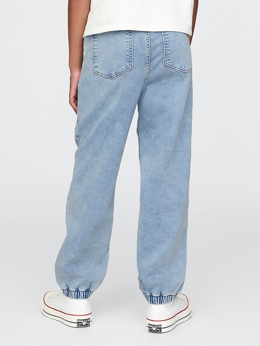 Image number 3 showing, Kids Knit Relaxed Pull-On Jeans